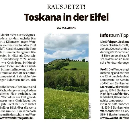 Am Eifelsteig Сasa de vacaciones Alendorf